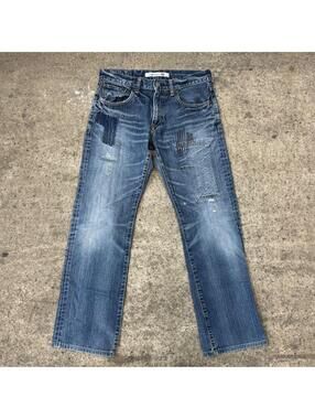 Vintage EDWIN Exclusive Vintage 403XV Distressed Patchwork Jeans